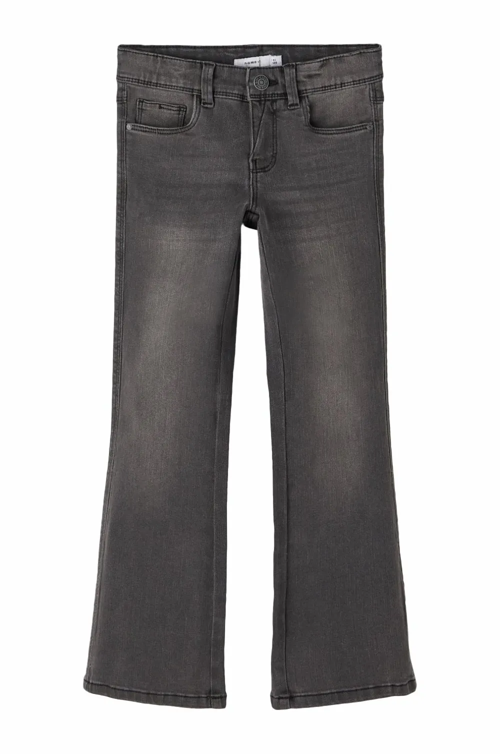 Name it Jeans nkfPolly Skinny Boot Jeans 1142 Dark grey denim Hot
