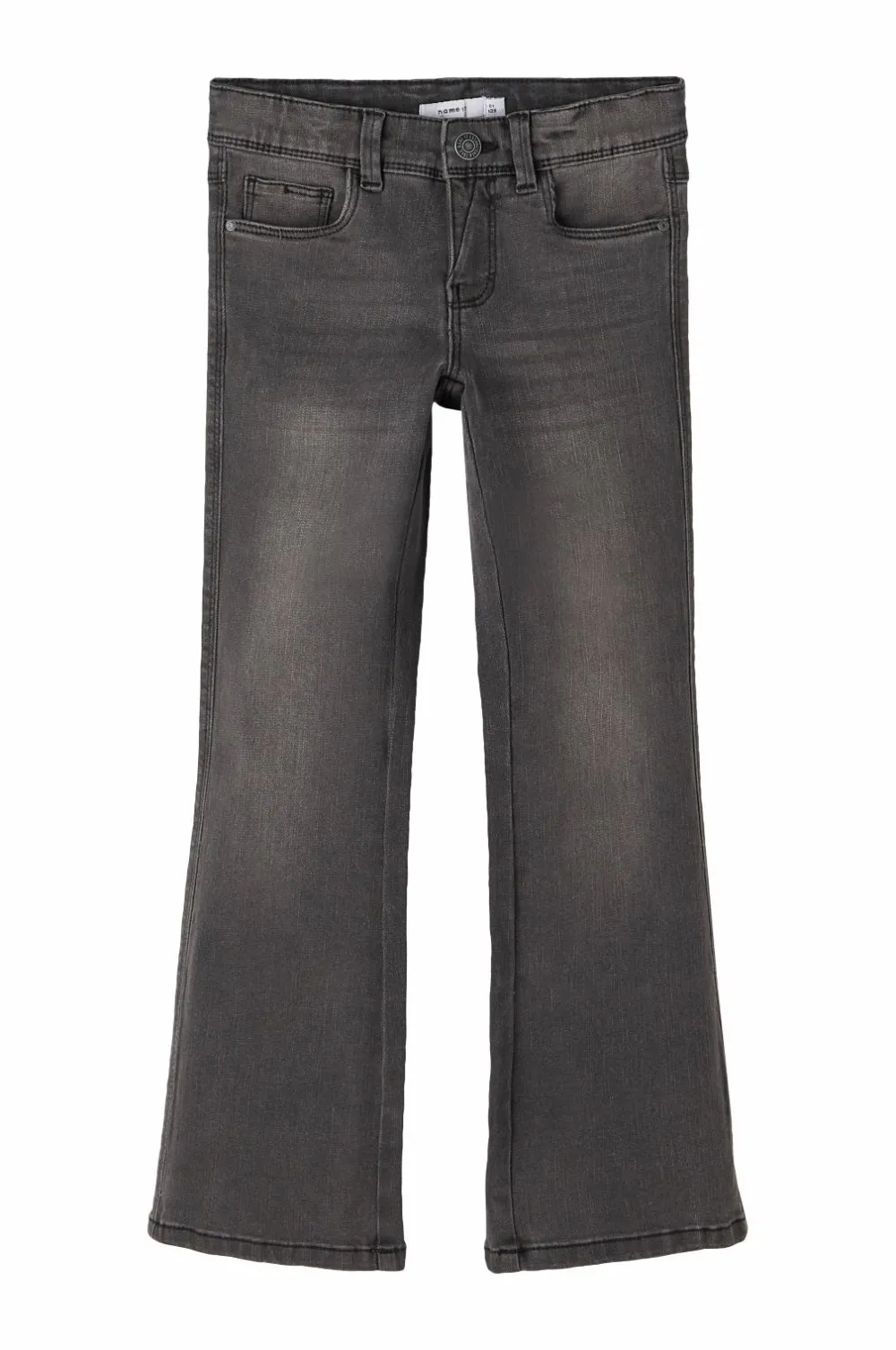 Name it Jeans nkfPolly Skinny Boot Jeans 1142 Dark grey denim Hot