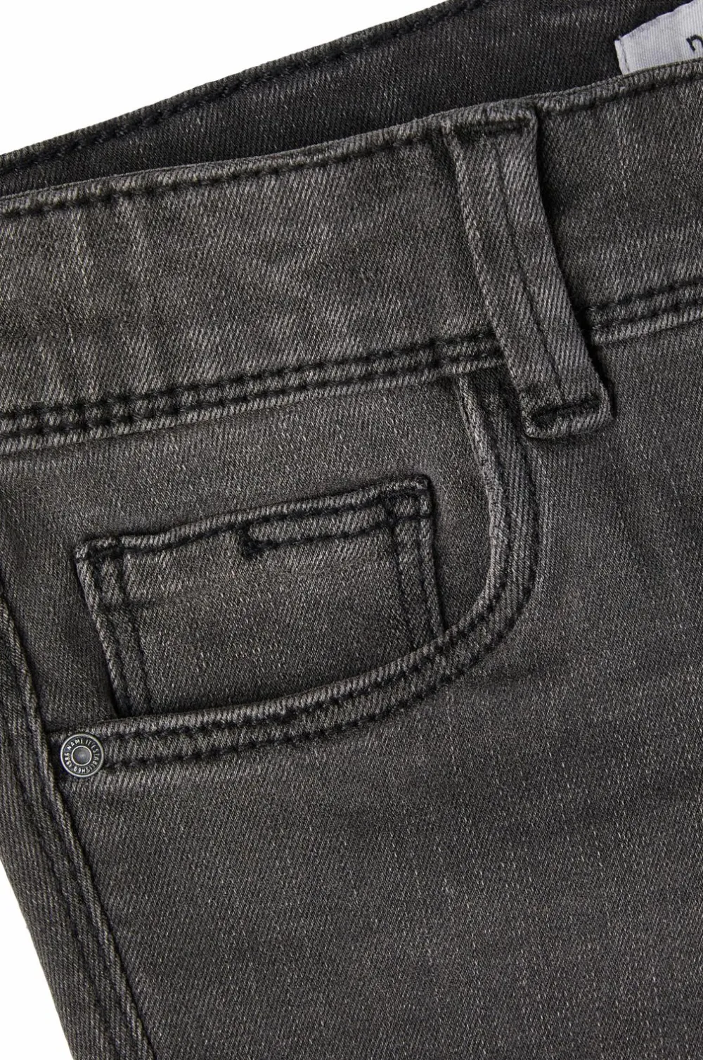 Name it Jeans nkfPolly Skinny Boot Jeans 1142 Dark grey denim Hot