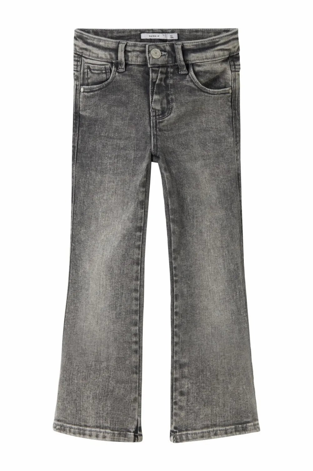 Name it Jeans>Jeans nkfPolly Skinny Boot Jeans 1142 Light grey denim