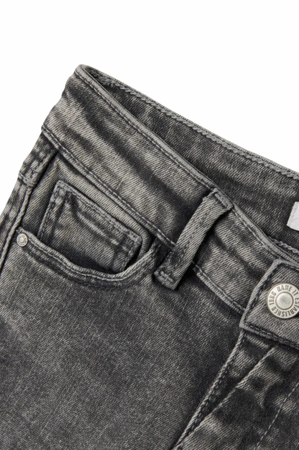 Name it Jeans>Jeans nkfPolly Skinny Boot Jeans 1142 Light grey denim