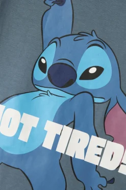 Name it Pyjamas nmmArush Stitch nReg SS Nightset WD Blue mirage Sale