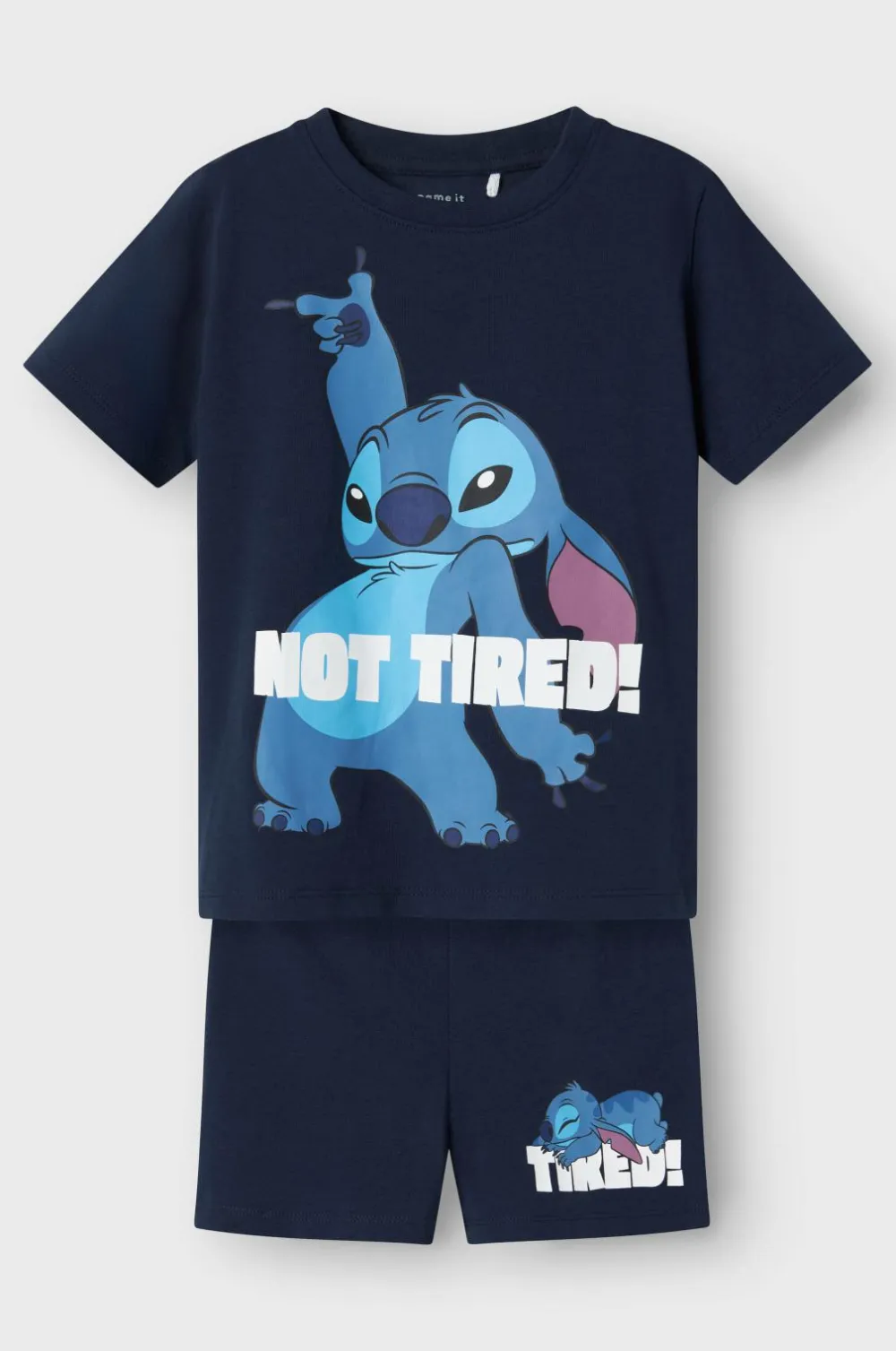 Name it Pyjamas nmmArush Stitch nReg SS Nightset WD Navy blazer