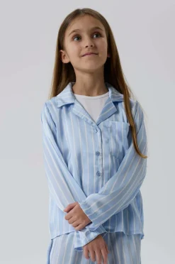 Name it Pyjamasskjorte nkFruth PY LS Shirt Box Kentucky blue Clearance