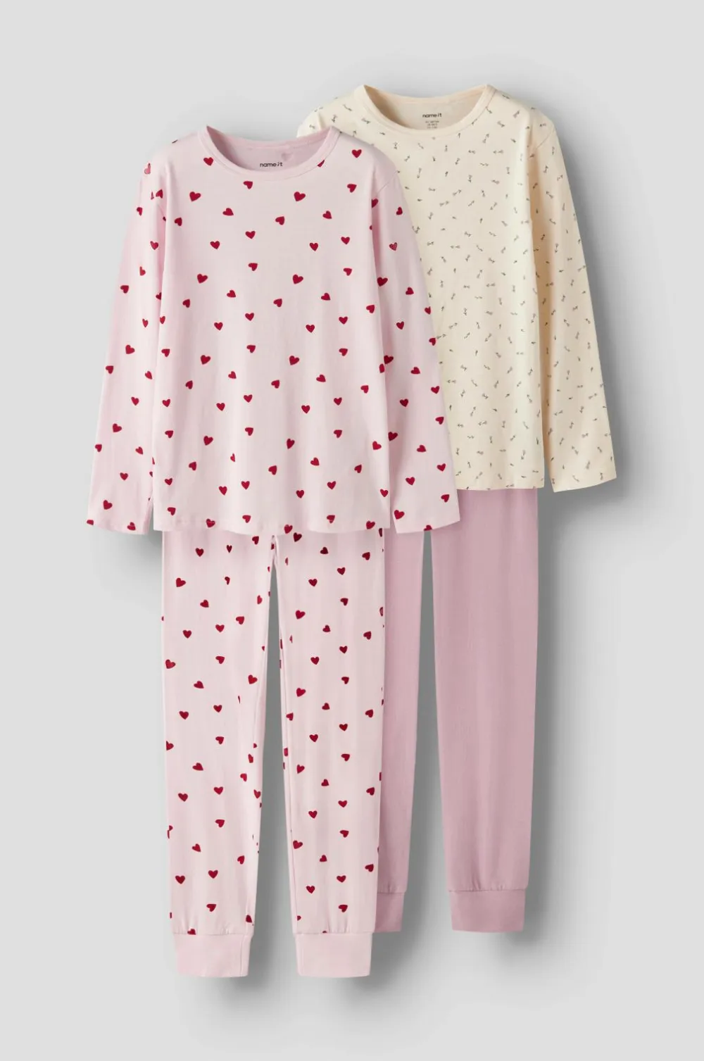 Name it Nattøj & Homewear>Pyjamassæt nkfNightset 2-pak Ballerina