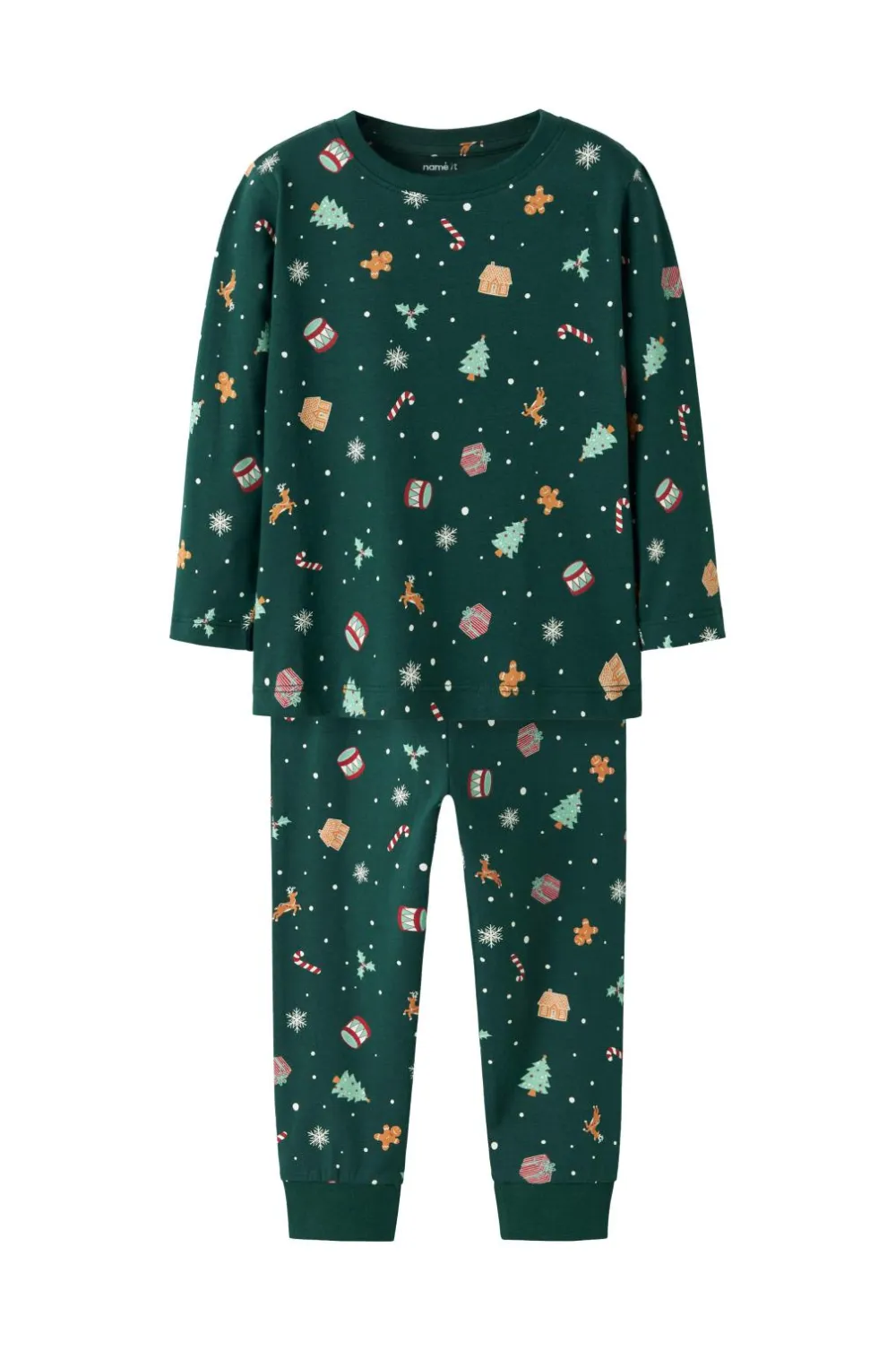 Name it Nattøj & Homewear>Pyjamassæt nmnVismas LS Botanical garden