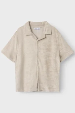 Name it Skjorte nkmFredy Nreg Terry SS Shirt Peyote Best