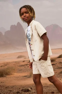 Name it Skjorte nkmHalom Nreg SS Shirt Box Peyote Hot