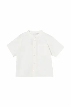 Name it Skjorte nmmFaher SS Shirt Jet stream Discount
