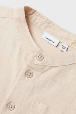 Name it Skjorte nmmFaher SS Shirt Peyote Sale