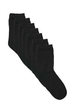 Name it Undertøj>Strømper nknSock 7P Solid Noos 7-pak Black