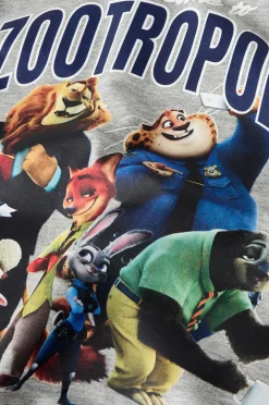 Name it Sweatshirt nmmNoel Zootropolis Nreg Grey melange Online