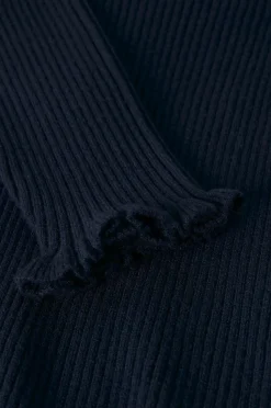 Name it Trøje nkfVianna LS Slim Knit Navy blazer Hot