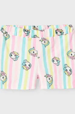 Name it T-shirt + shorts nmfMidis Mlp SS Nreg Shortsset Pink frosting Discount