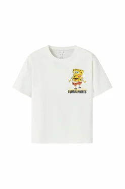 Name it T-shirt nkmDex Sponge SS Cloud dancer Best