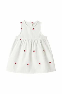 Name it Kjoler & Tunikaer>baby Kjole nbfDerilla Spencer Bright white