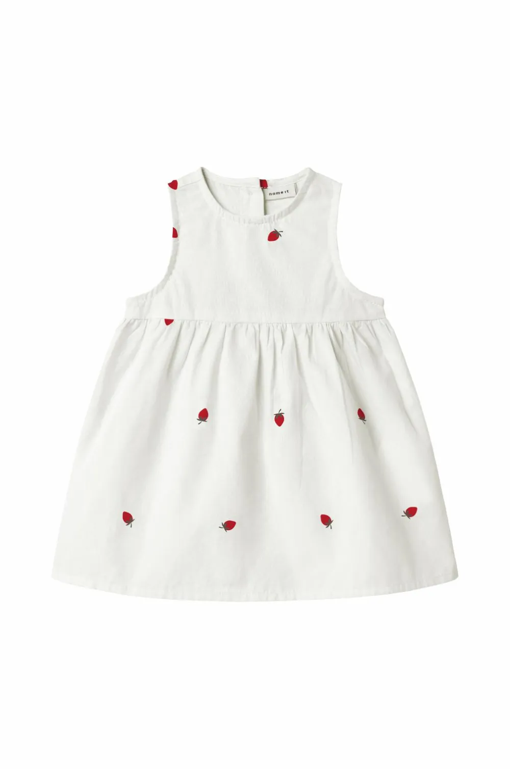Name it Kjoler & Tunikaer>baby Kjole nbfDerilla Spencer Bright white