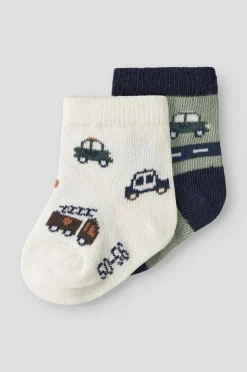 Name it baby Strømper nbmTocar 2-pak Shadow Outlet