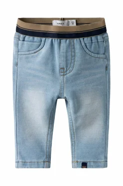 Name it Bukser, Jeans & Leggings>baby Sweatbukser nbmSilas Slim Swe Jeans 7025-tr Blue denim