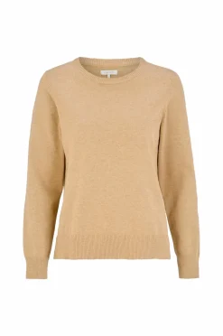 Newhouse Sweatshirts & Hoodies>Bomuldssweater Holly Light camel