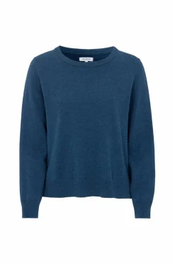 Newhouse Sweatshirts & Hoodies>Bomuldssweater Holly Denim blue