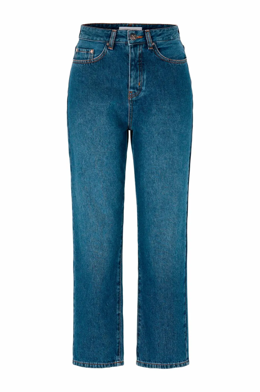Newhouse Jeans>Jeans Alice Mellemblå