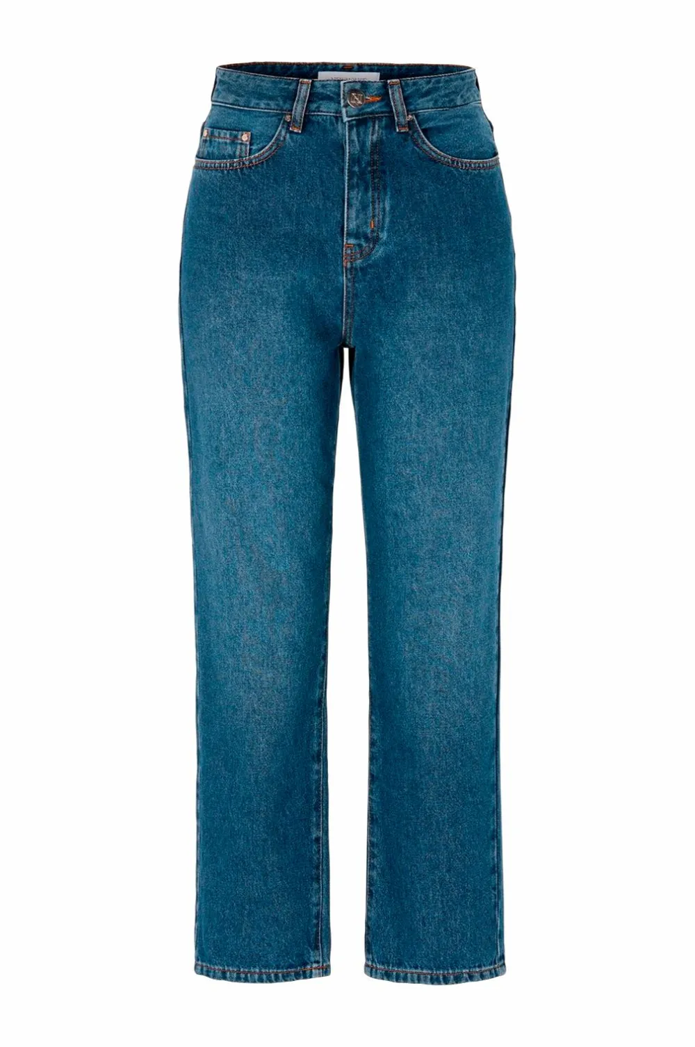 Newhouse Jeans>Jeans Alice Mellemblå
