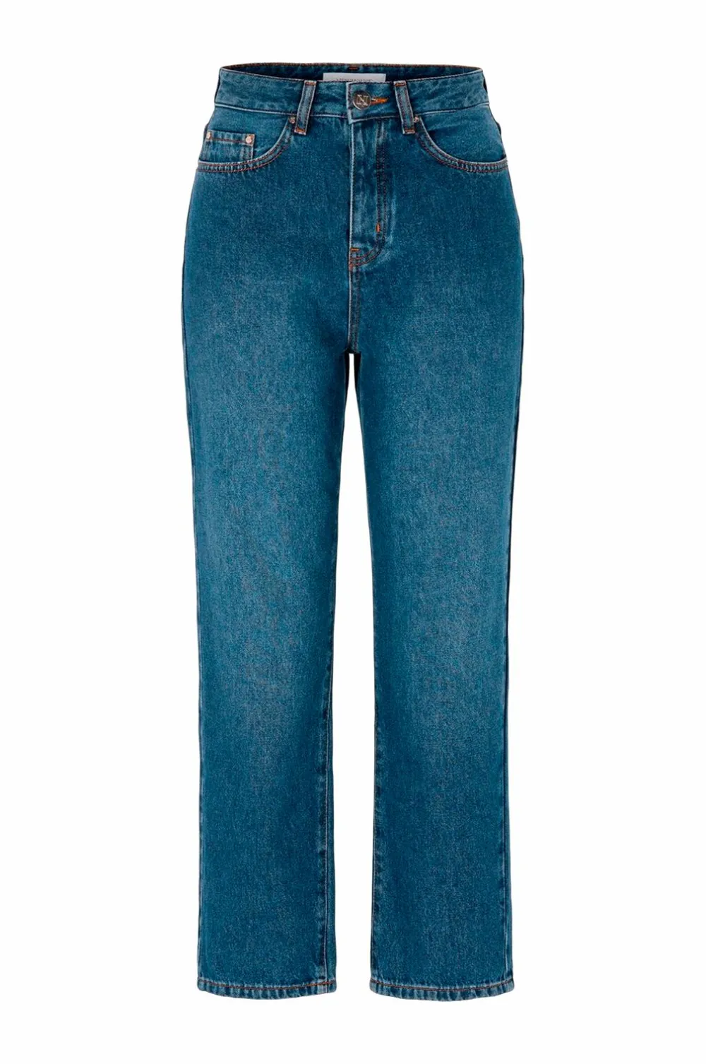 Newhouse Jeans>Jeans Alice Mellemblå