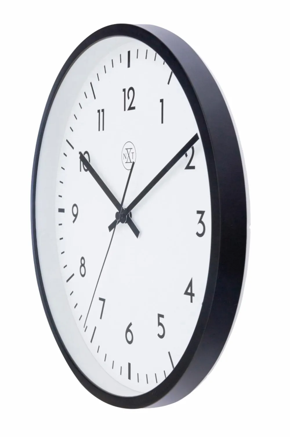 NeXtime Vægur Easy Big 30 cm Sort/hvid Online