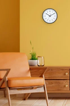 NeXtime Vægur Easy Big 30 cm Sort/hvid Online