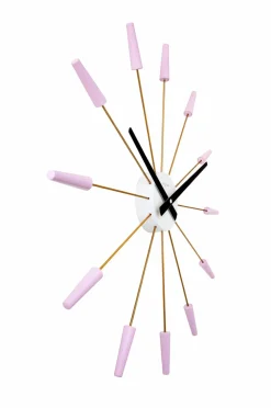 NeXtime Vægur Plug In 58 cm Lavendel Discount