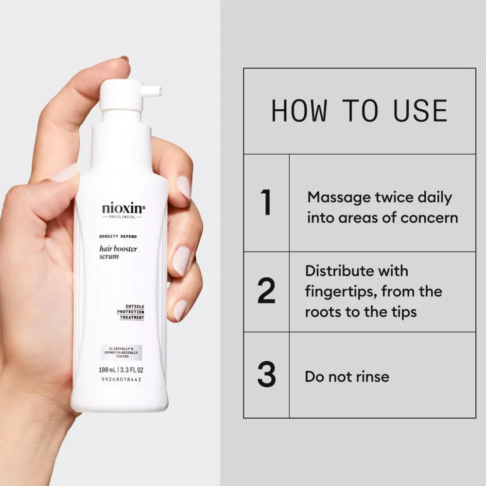 Nioxin Hair Booster Serum 100 Ml No Color Clearance