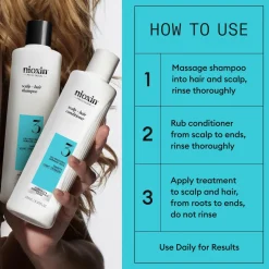 Nioxin System 3 Trial Kit No Color New