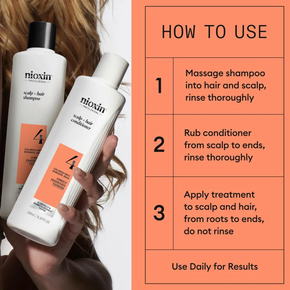 Nioxin System 4 Trial Kit No Color Online