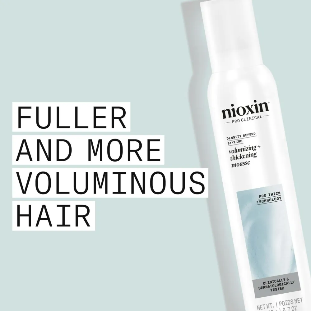 Nioxin Volumizing Thickening Mousse 200 Ml No Color Hot