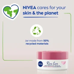 Nivea Ansigtscreme Rose Care Moisturizing Gel Cream 50 ml Discount