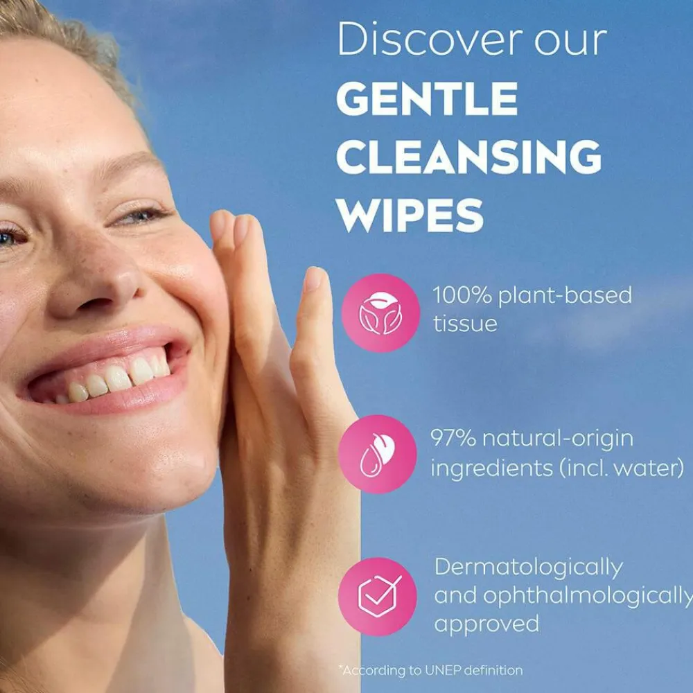 Nivea Ansigtsservietter Gentle Cleansing Wipes 25 stk. Online