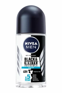 Nivea Antiperspirant Deo Roll on Black & White Fresh 50 ml No color Outlet