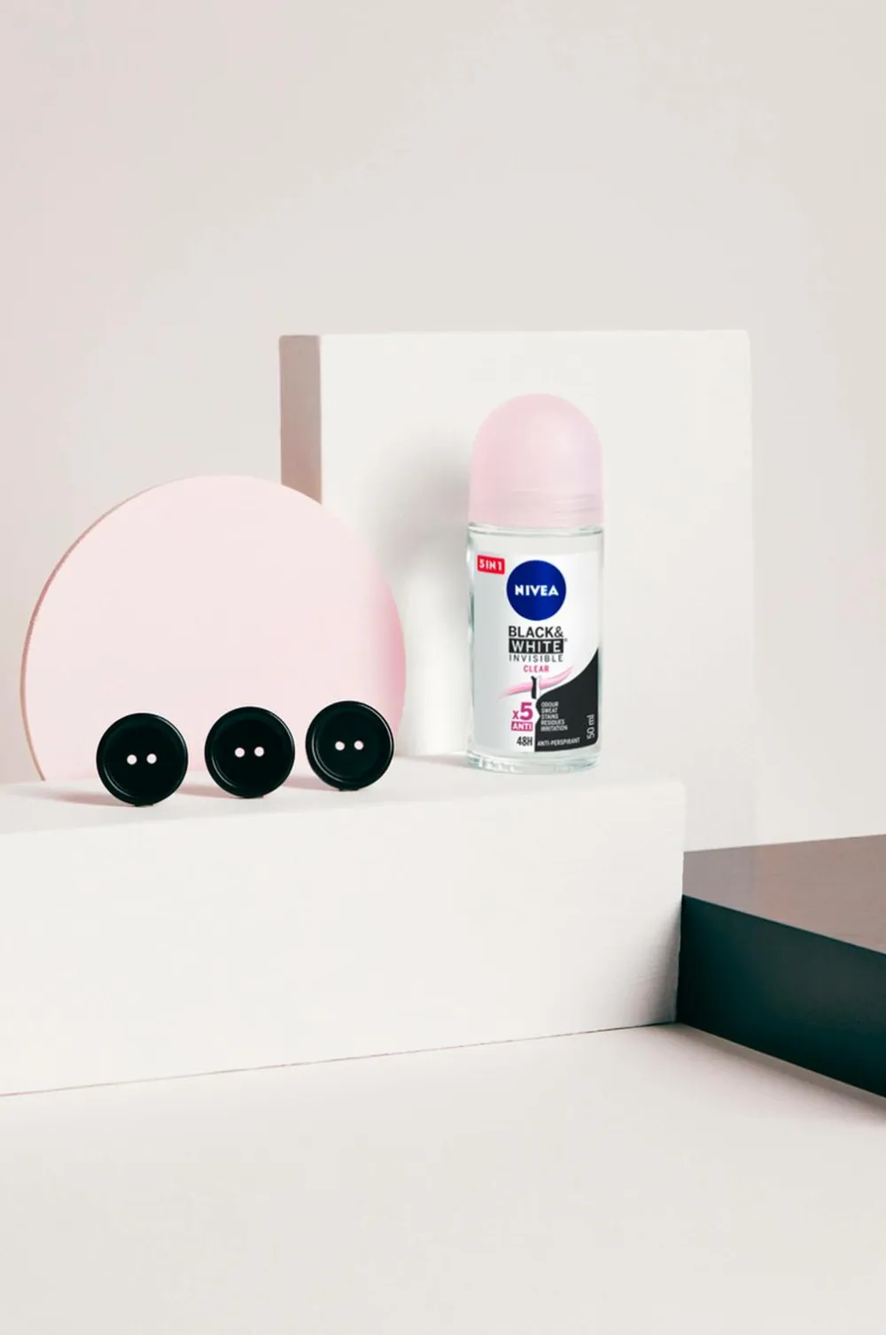 Nivea Black & White Original Roll On 50 ml