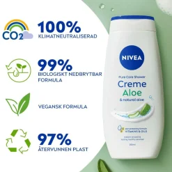 Nivea Kropspleje>Bodyshampoo Creme Aloe 250 ml