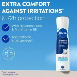 Nivea Kropspleje>Derma Control Defend Spray 150 Ml No Color
