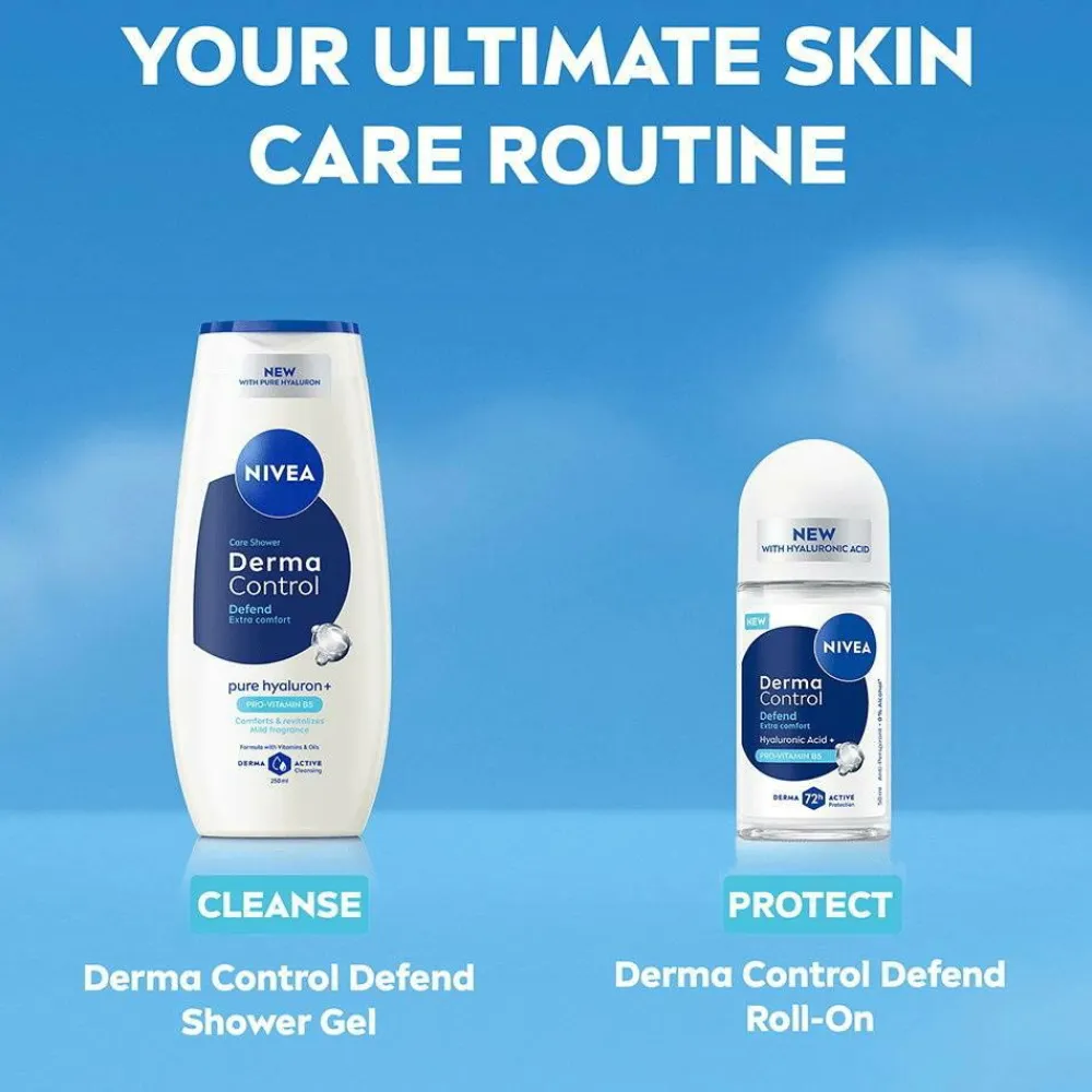 Nivea Derma Control Defend 250 Ml No Color Hot