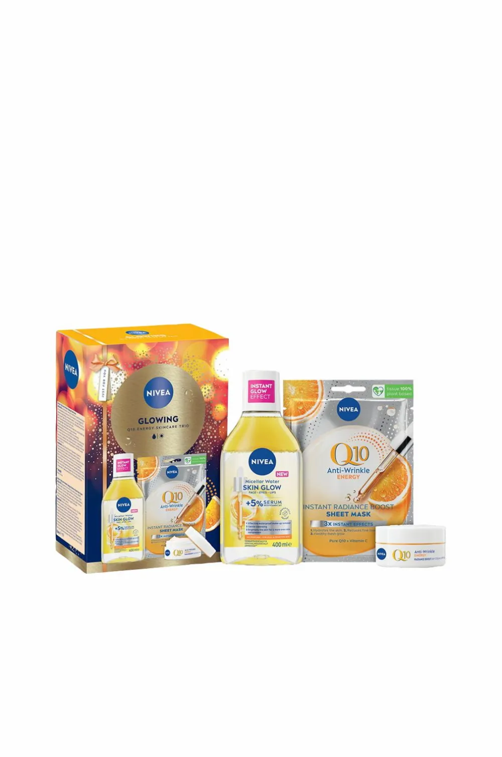 Nivea Giftbox Skin Glowing No Color Best