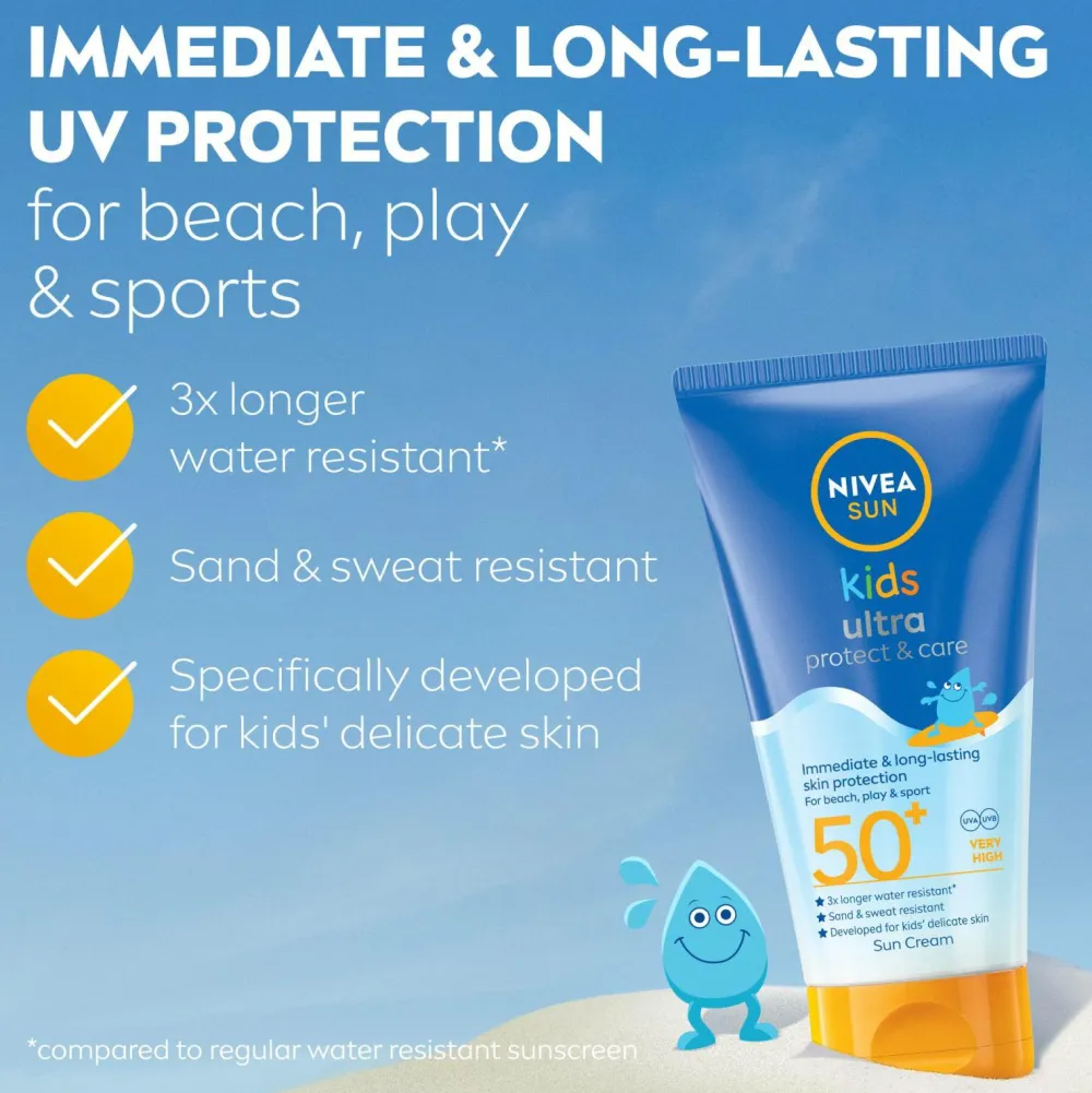 Nivea Solbeskyttelse>Kids Ultra Protect & Play SPF50+ 150 ml No color