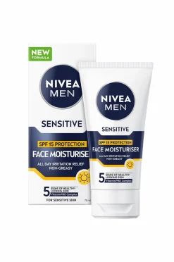 Nivea Ansigtspleje|Ansigtspleje>Men Sensitive Moisturiser SPF15 75 ml No color