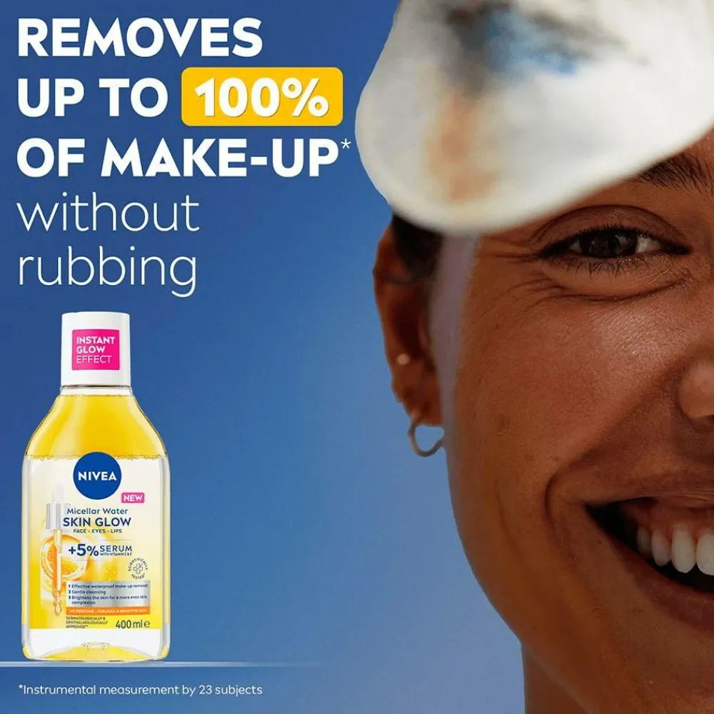 Nivea Micellar Water Skin Glow 400 ml Hot
