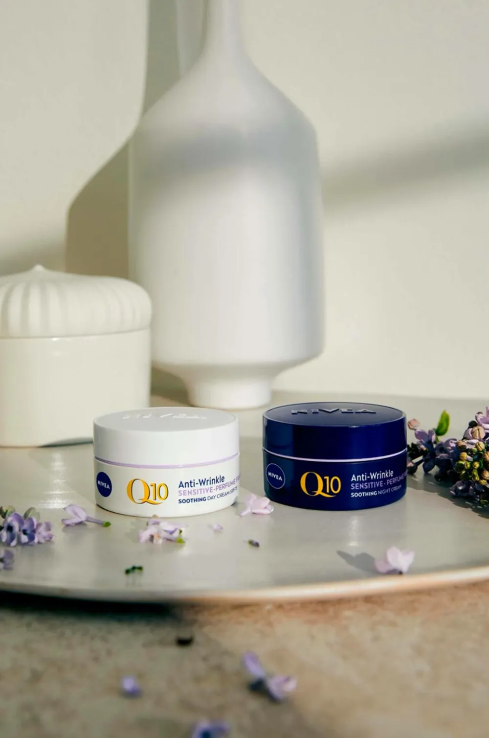 Nivea Natcreme Q10 Sensitive Perfume Free Night Cream 50 ml No color Online