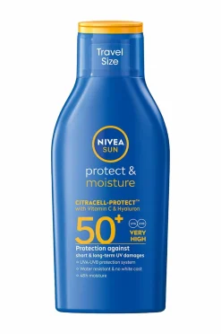 Nivea Protect & Moisture Sun Lotion Spf 50+ 100Ml No Color New