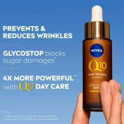 Nivea Q10 Anti-wrinkle Expert Dual Action Serum 30 ml New