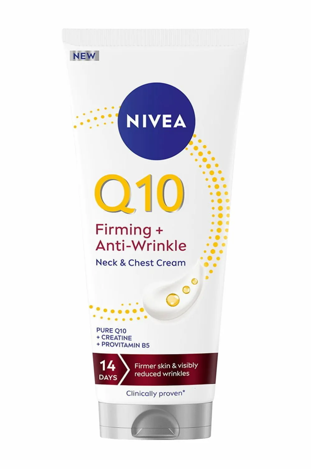 Nivea Q10 Firming Anti-Wrinkle Neck & Chest Cream 200Ml No Color Clearance